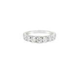 Graduated Half Eternity Ring