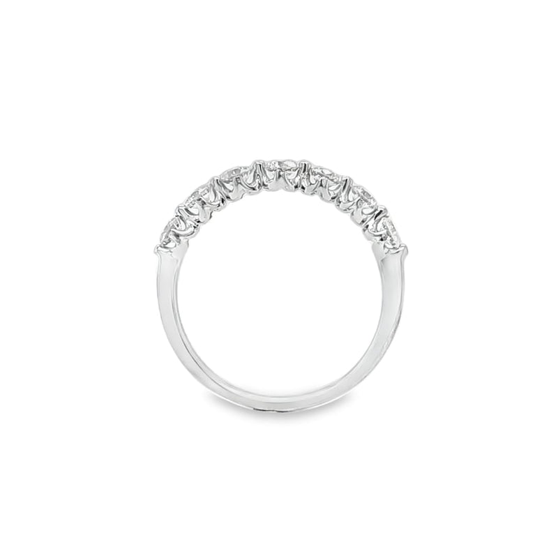 Shared Claw Half Eternity Ring