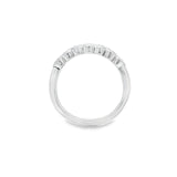 Semi Rub Over Half Eternity Ring