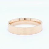 Wedding rings for him | Mens gold wedding bands | Size - R 1/2 | 5.00 mm