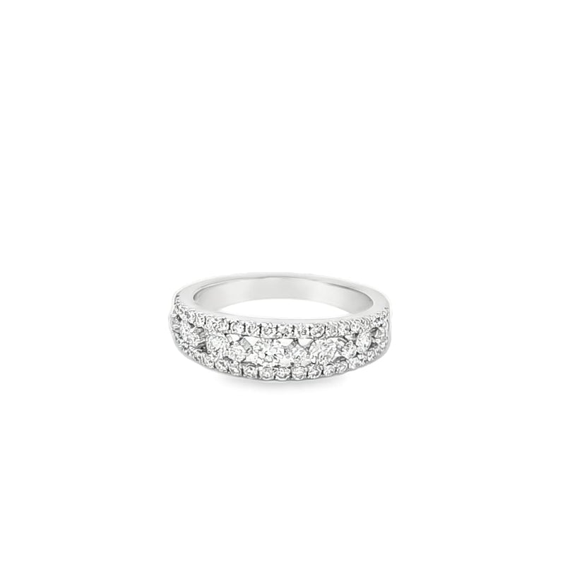 Opulent Half Eternity Ring