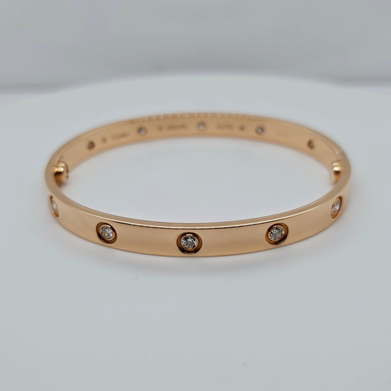 Pre-Owned | Cartier Ten Diamond Love Bracelet