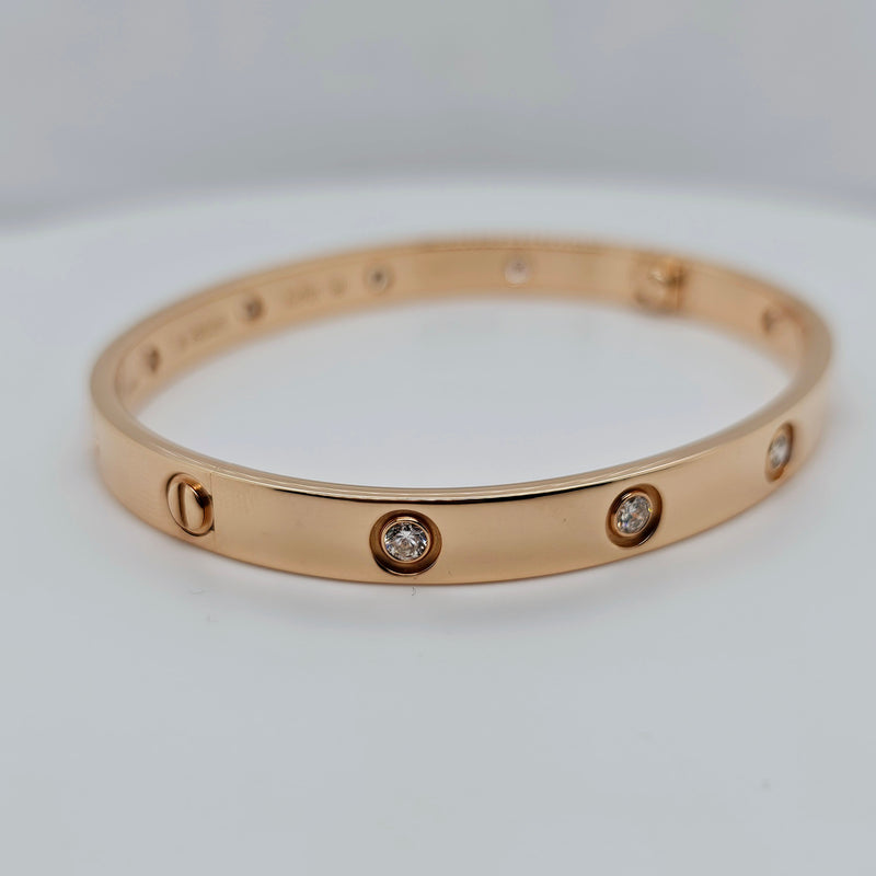 Pre-Owned | Cartier Ten Diamond Love Bracelet