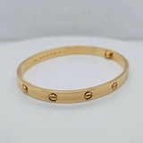 Pre-Owned | Size - 20 / 18ct Yellow Gold Cartier Love Bracelet