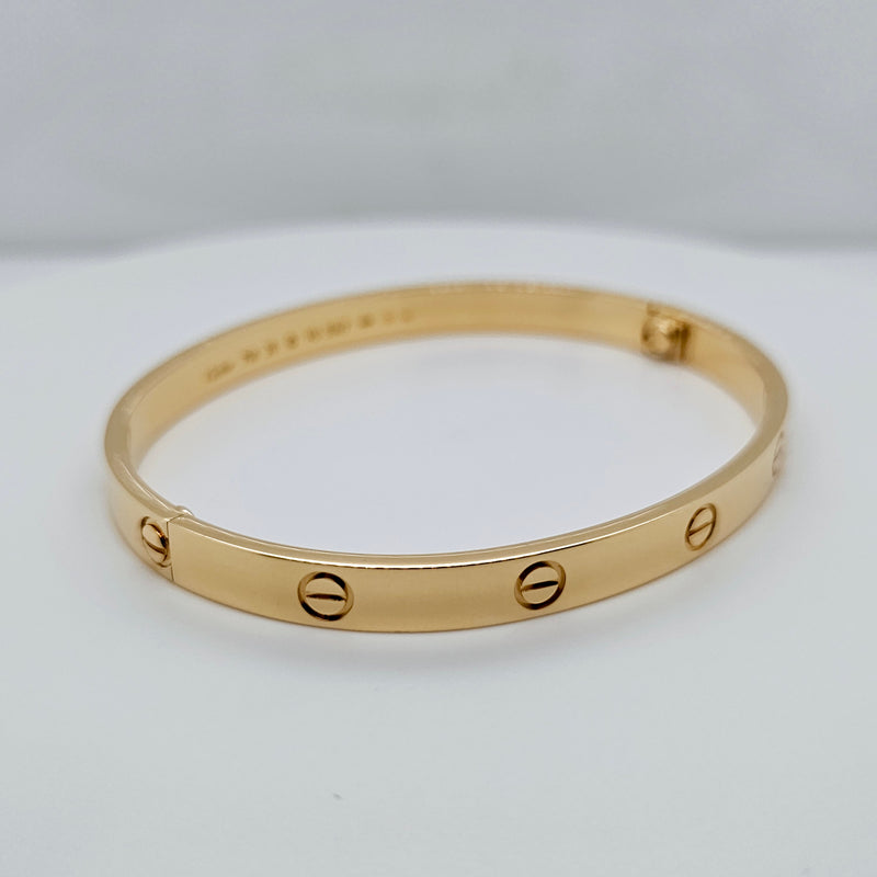 Pre-Owned | Size - 20 / 18ct Yellow Gold Cartier Love Bracelet