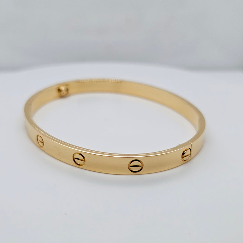 Pre-Owned | Size - 20 / 18ct Yellow Gold Cartier Love Bracelet