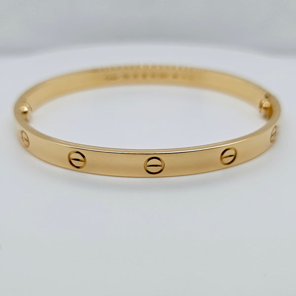 Pre-Owned | Size - 20 / 18ct Yellow Gold Cartier Love Bracelet