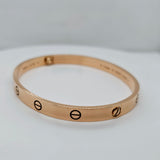 Pre-Owned | Size - 20 / 18ct Rose Gold Cartier Love Bracelet