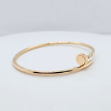 Pre-Owned | Cartier Juste Un Clou Bracelet, 18ct Rose Gold, Small Model, Size 17