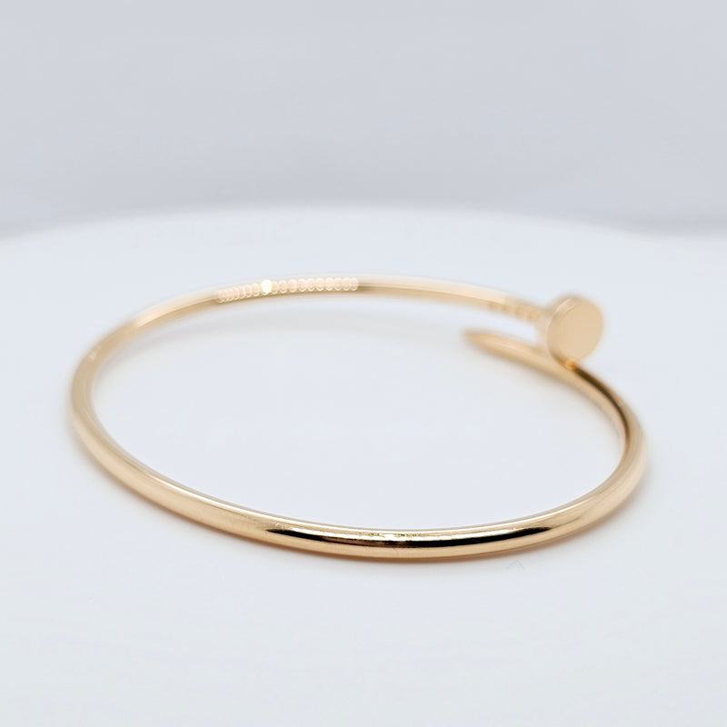 Pre-Owned | Cartier Juste Un Clou Bracelet, 18ct Rose Gold, Small Model, Size 17