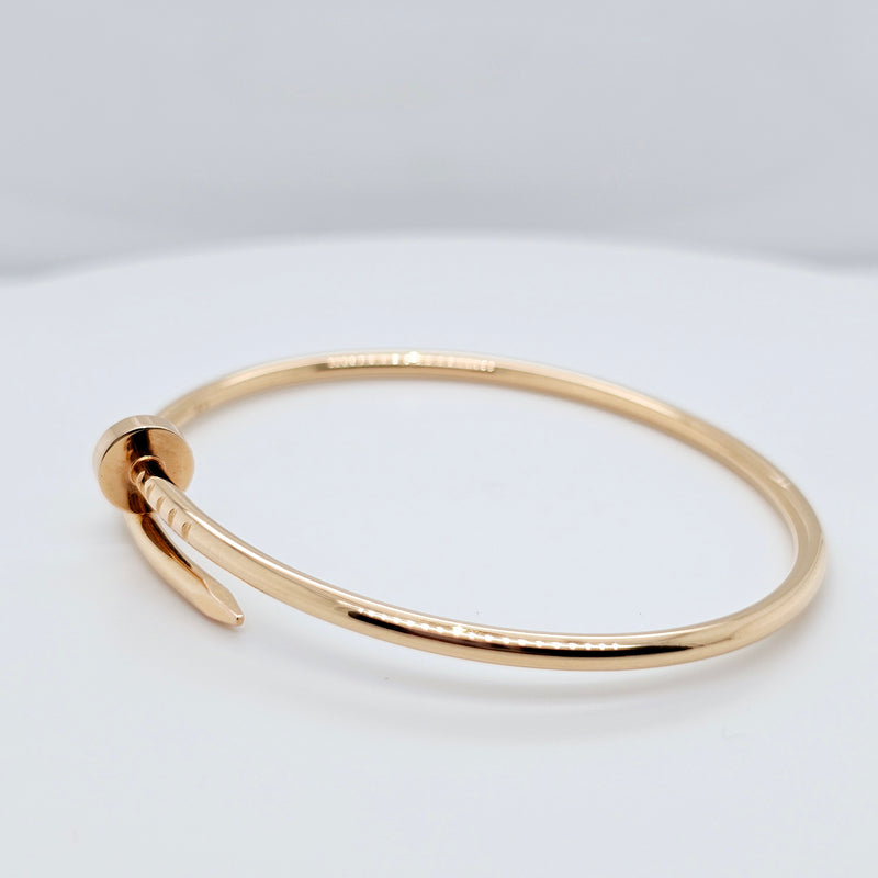 Pre-Owned | Cartier Juste Un Clou Bracelet, 18ct Rose Gold, Small Model, Size 17