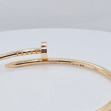 Pre-Owned | Cartier Juste Un Clou Bracelet, 18ct Rose Gold, Small Model, Size 17