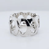 Pre-Owned Cartier 18k White Gold Diamond C De Cartier Ring