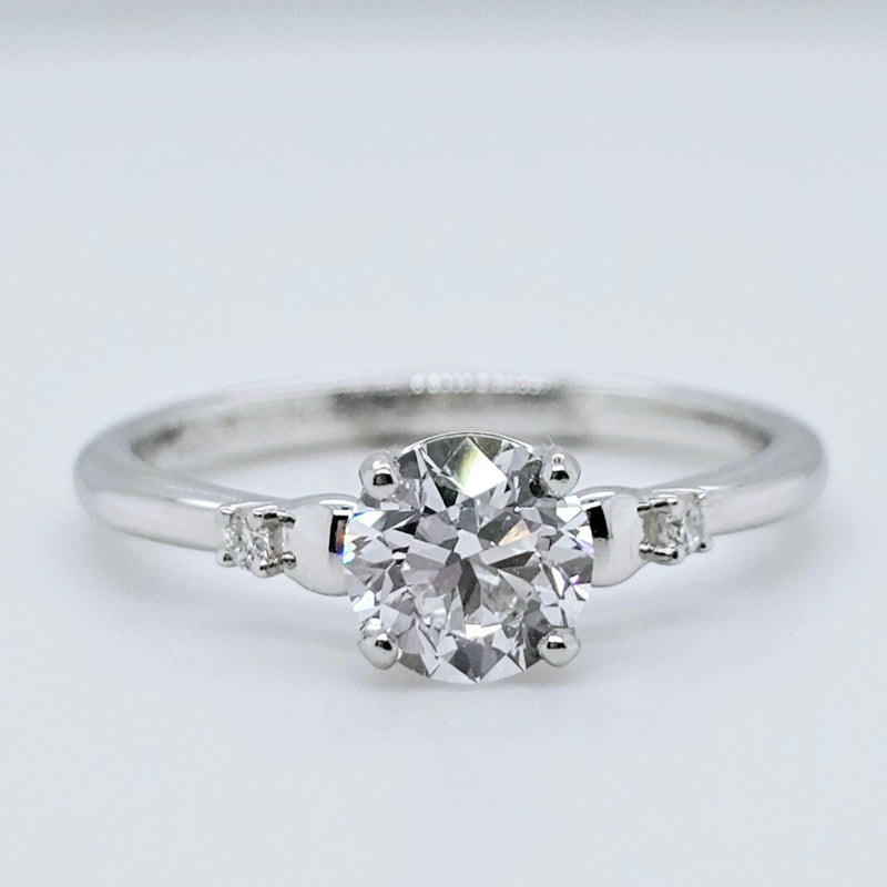 Round cut engagement rings | Natural diamond rings | Solitaire diamond ring | Single diamond ring