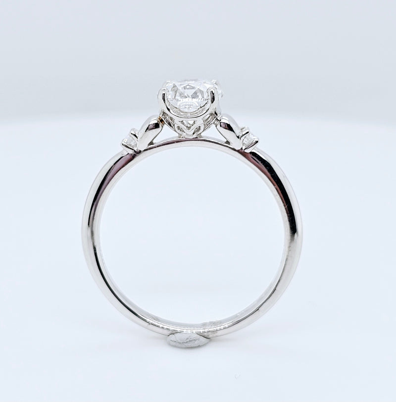 Round cut engagement rings | Natural diamond rings | Solitaire diamond ring | Single diamond ring