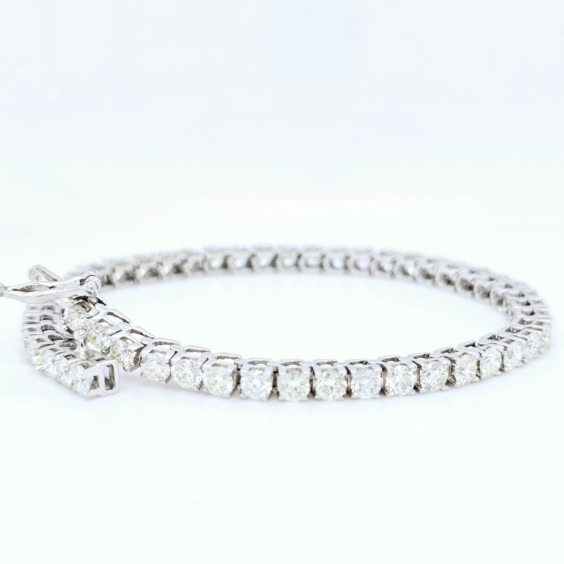 White gold diamond bracelet | Gold and Diamond tennis bracelet