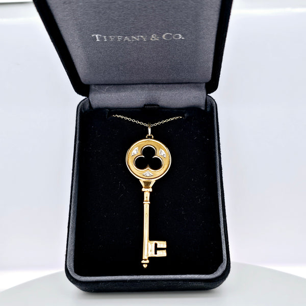 Pre-Owned | Tiffany & Co Clover Key Necklace