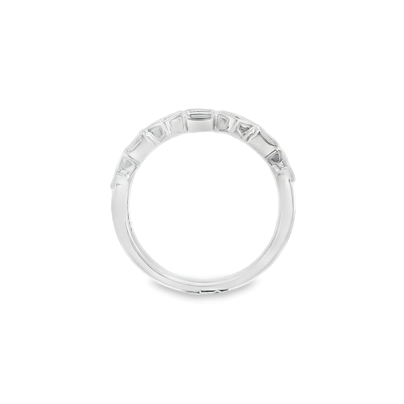 Twilight Half Eternity Ring