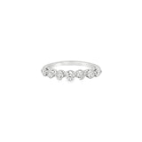 Shared Claw Half Eternity Ring