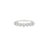 Shared Claw Half Eternity Ring