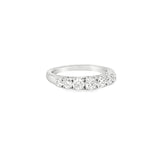 Graduated Half Eternity Ring