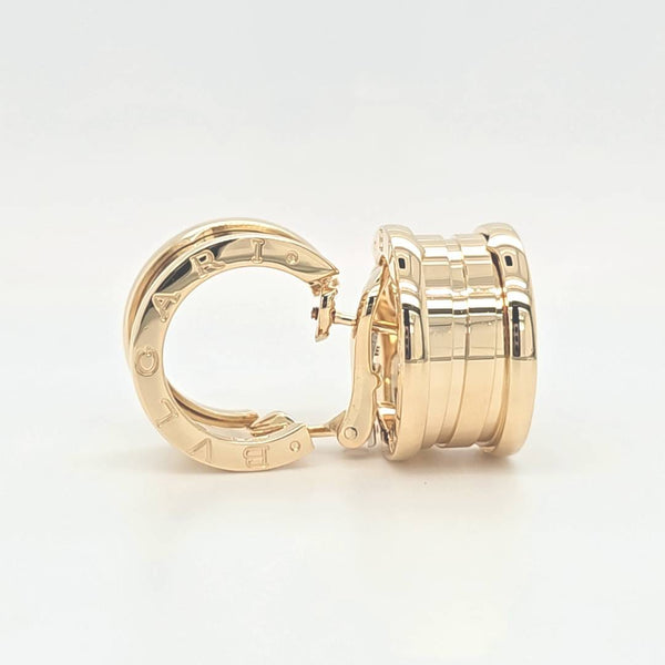 Pre-Owned | Bvlgari Two Band B.zero1 Earrings, 18k Yellow Gold