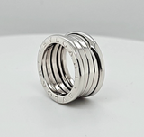 Pre-Owned | Bvlgari B.zero1 Four-Band Ring, 18ct White Gold