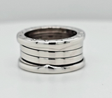 Pre-Owned | Bvlgari B.zero1 Four-Band Ring, 18ct White Gold