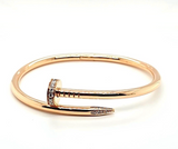 Pre-Owned | Cartier 18k Rose Gold Juste Un Clou Diamond Bracelet