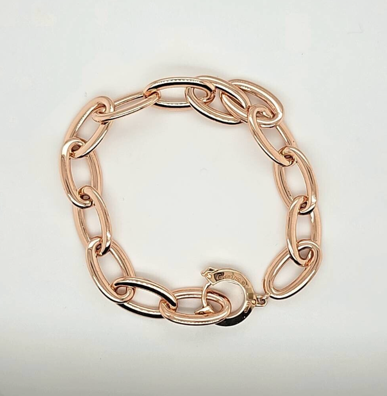 Pre-Owned | Cartier Vintage C De Cartier Rose Gold Open Link Bracelet