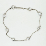 Pre-Owned | Tiffany & Co. Elsa Peretti Diamonds By The Yard Bracelet in Platinum