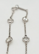 Pre-Owned | Tiffany & Co. Elsa Peretti Diamonds By The Yard Bracelet in Platinum