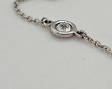 Pre-Owned | Tiffany & Co. Elsa Peretti Diamonds By The Yard Bracelet in Platinum