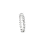 Hexagonal Platnium Full Eternity Ring