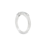 Semi Bezel Half Eternity Ring