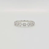 Twilight Half Eternity Ring