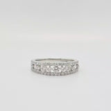 Opulent Half Eternity Ring