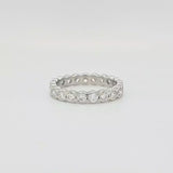 Semi Rub Over Full Eternity Ring