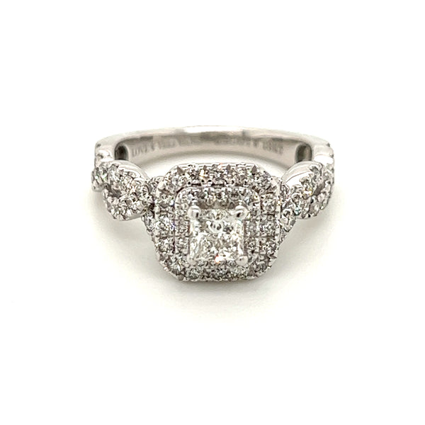 Pre owned vera hot sale wang engagement rings