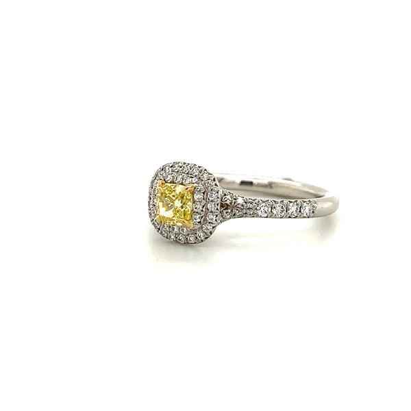 Pre-Owned | Tiffany Soleste Fancy Intense Yellow Diamond Ring