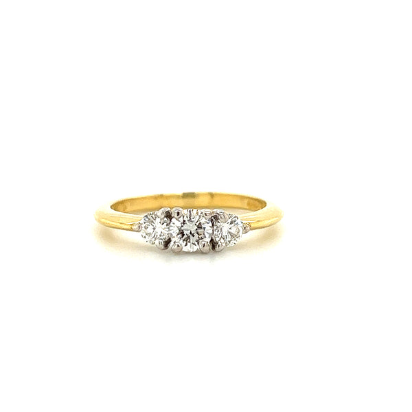 Pre-Owned | Mappin & Webb Three Stone Diamond Ring